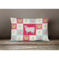 thumbnail image 3 of Carolines Treasures CK5669PW1216 Owyhee Bob 1 Cat Love Canvas Fabric Decorative Pillow, Red, 12H x16W, multicolor, 3 of 3