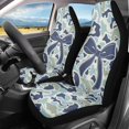 thumbnail image 3 of XYZCANDO Camo Bow Car Seat Covers for Women, Fish Camo Front Seat Protectors, Stylish Auto Accessories for Cars SUV Truck Van, 3 of 7