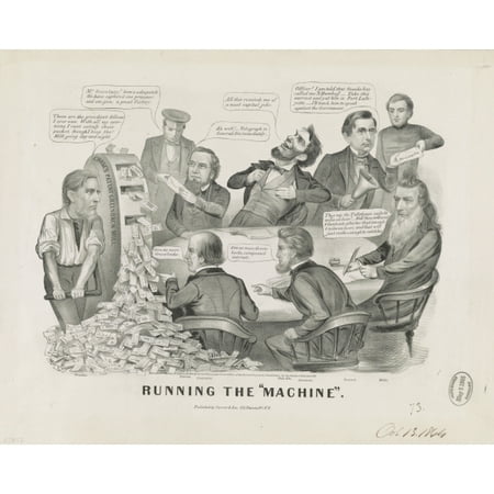 

Print: Running The Machine 1864