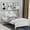 Style 1:White, variant on Harper & Bright Designs Solid Wood Twin Size Platform Bed Wooden Bed Frame with Headboard for Bedroom, Gray