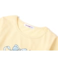 thumbnail image 5 of Serdomi Girls Long Sleeve T-Shirt - Soft Tops Multicolor Ribbon Bow Graphic Tee Size 6, 5 of 7