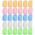 thumbnail image 3 of PTOOTP 30 fundas de plástico portátiles para cabezales de cepillos de dientes, funda protectora para el hogar, viajes y camping (color aleatorio)., 3 of 7