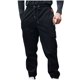 thumbnail image 1 of Pantalones largos casuales para hombre, de color sólido, con bolsillo, cintura elástica, cordón ajustable en el tobillo, para deportes al aire libre, pantalones largos de poliéster para hombre., 1 of 3