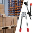 thumbnail image 3 of Manual PP Strap Tensioner Sealer Packing Machine Portable Paper And Plastic Bag Dual Purpose Carton Strapping Packing Hand Tool For 12-16mm PP Strap, 3 of 8