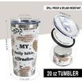 thumbnail image 5 of Christian Tumblers for Women Bible Affirmations Tumbler Christian Gifts for Women Inspirational Gifts for Women Daily Affirmations for Women Motivational Gifts for Women 20OZ, 5 of 6