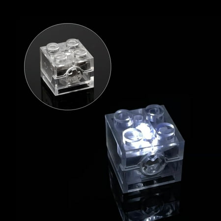 

JUNTEX Classic Flashing Building Blocks Lamp Color LED Light Accessories DIY Toys