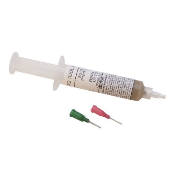 solder paste 75, silver, hard, 1/2 ounce | sol-825.20