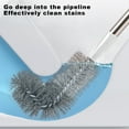thumbnail image 7 of Toilet Brush Side Brush Long Handle Toilet Cleaning Brush Bathroom Dead Corner Cleaning, 7 of 7