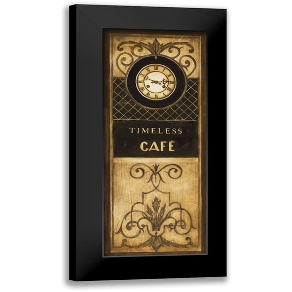 Poloson, Kimberly 8x14 Black Modern Framed Museum Art Print Titled - Timeless Cafe