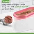 thumbnail image 2 of Tarro para helado Tovolo Glide-A-Scoop, 1,5 L, flamenco, sin BPA, 2 of 6