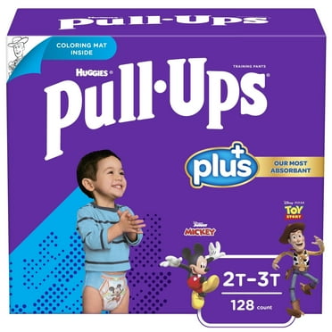 Pull-Ups Boys' Learning Designs Training Pants, 2T-3T, 128 Ct