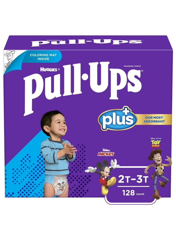 Pull-Ups Boys' Learning Designs Training Pants, 2T-3T, 128 Ct