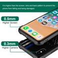 thumbnail image 2 of Daizag Compatible Con Iphone Xs Max Caso Protección Integral A Prueba De Golpes Anti-Arañazos Tpu Fundas Para Hombre Mujer-Policía Estadounidense Bandera Americana, 2 of 5