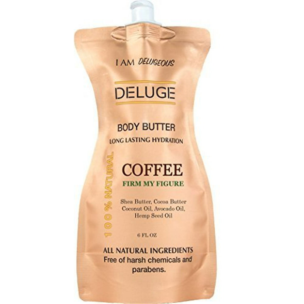 Coffee Body Butter 100 Natural. Shea Butter, Coconut Oil, Hemp Seed