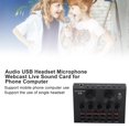 thumbnail image 1 of Sound Card, Live Sound Card, Reverberation Adjustment for Dual Phone for PC, 1 of 8