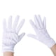 thumbnail image 3 of 10 PCS Guantes blancos, con botón a presión, talla única, adulto, costuras bordadas en el dorso de la mano, Navidad, San Nicolás, carnaval, Halloween, fiesta temática, disfraces, teatro, 3 of 5