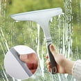 thumbnail image 2 of Handheld Squeegee - Shower Squeegee for Shower Walls, Doors, Tub Surfaces, Windows, Mirrors & Windshields - ThermoPlastic Rubber Blade, 2 of 5