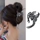 thumbnail image 2 of Pinzas de pelo de araña, pinzas de metal negras para cabello grueso o fino, pinzas de mandíbula grandes, pinzas antideslizantes para mujeres, accesorios para el cabello de Halloween, pinzas para el c, 2 of 3