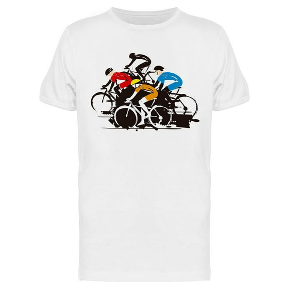 Road Cycling Race Platoon T-Shirt Men -Image by Shutterstock, Male x-Large