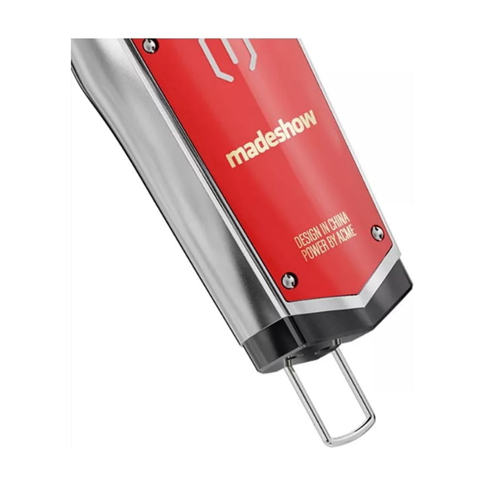 Madeshow M10+ Professional Hair Clipper for Barbers Men's Grooming 0.5mm Close Cut 2200mAh Lithium Battery 7000 RPM High-Torque Motor Precision Cutting