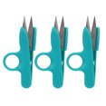 thumbnail image 2 of 3 Sets Mini Trimming Nippers Lightweight Yarn Thread Cutter  DIY Supplies Sewing Scissors Simple Operation Embroidery Shears Suitable For Stitch, 2 of 8