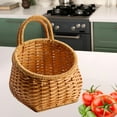 thumbnail image 3 of Cesta de almacenamiento para cocina, cestas para colgar en la pared, cestas de frutas decorativas tejidas a mano para verduras, artículos diversos, Estilo B, 3 of 7