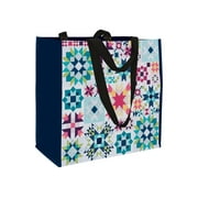 Barn Star Sampler Eco Tote : Reusable Grocery and Shopping Bag, Lightweight Folding Gift Tote Bag (General merchandise)