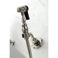 thumbnail image 6 of Kingston Brass Wall Mount Kitchen Faucets With Brushed Nickel KS1248PKLBS, 6 of 7