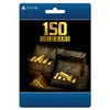 Red Dead Online: 150 Gold Bars, Rockstar, Playstation, [Digital Download]