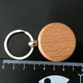 thumbnail image 2 of AURARMLET 6Pcs Keychain Supplies Round Pendant for Diy Projects Keyring Making Men Lovers present Giving, 2 of 8
