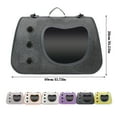 thumbnail image 2 of Portable Pet Bag Scratch Travel Backpack For Cats And Small Dogs, 2 of 5