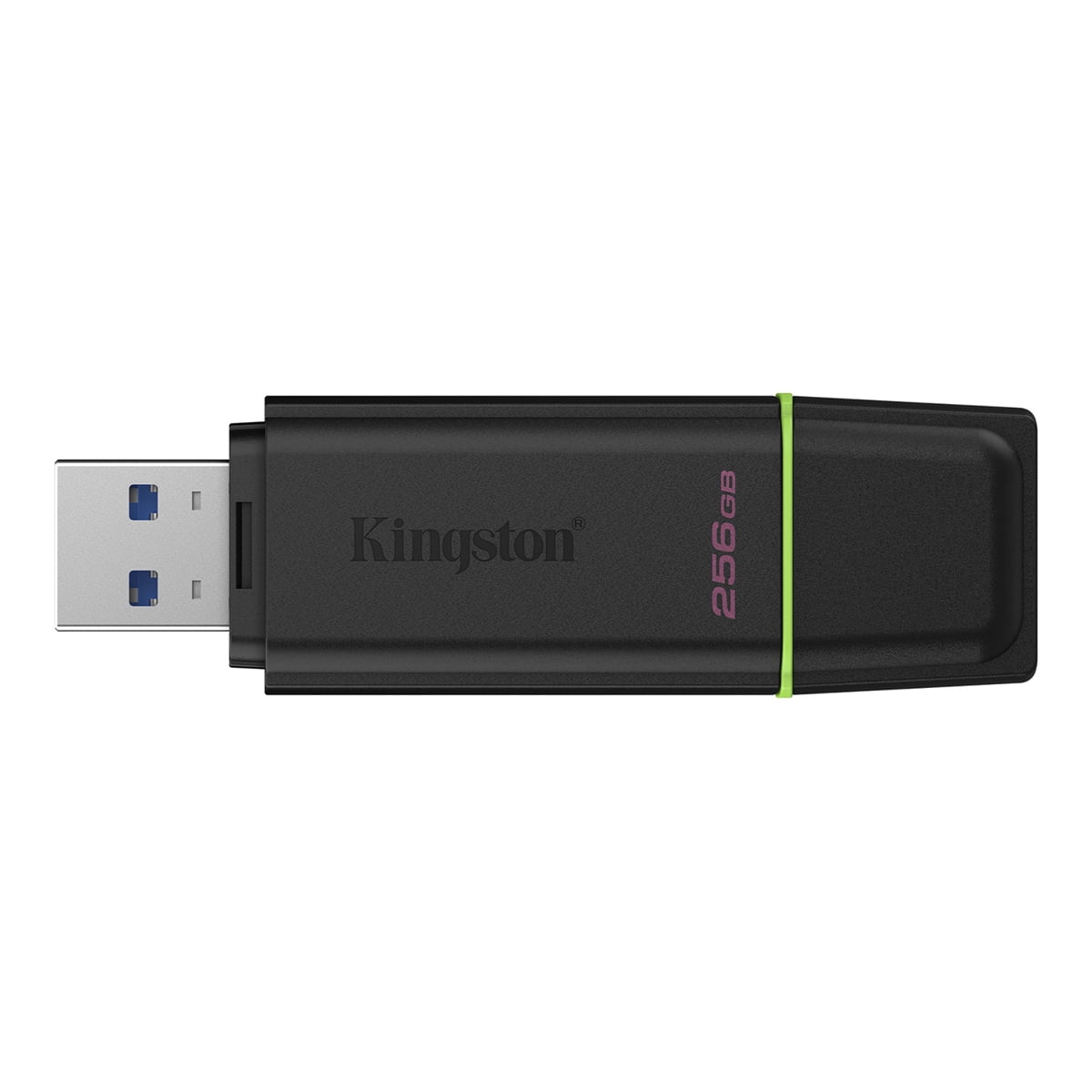 Kingston DataTraveler Exodia USB Flash Drive - 256 GB - USB 3.2 (Gen 1) Type A - Black, Green
