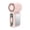 Pink, variant on W & O Handheld Turbo Fan, Portable Rechargeable Mini Fan with High-Speed Airflow, USB-C Personal Cooling Fan for Travel, Outdoor Activities, Camping and Summer Use-Black