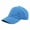 Sky Blue, variant on The Hat Depot Washed Cotton Baseball Dad Cap, Adjustable Low Profile Hat(White)