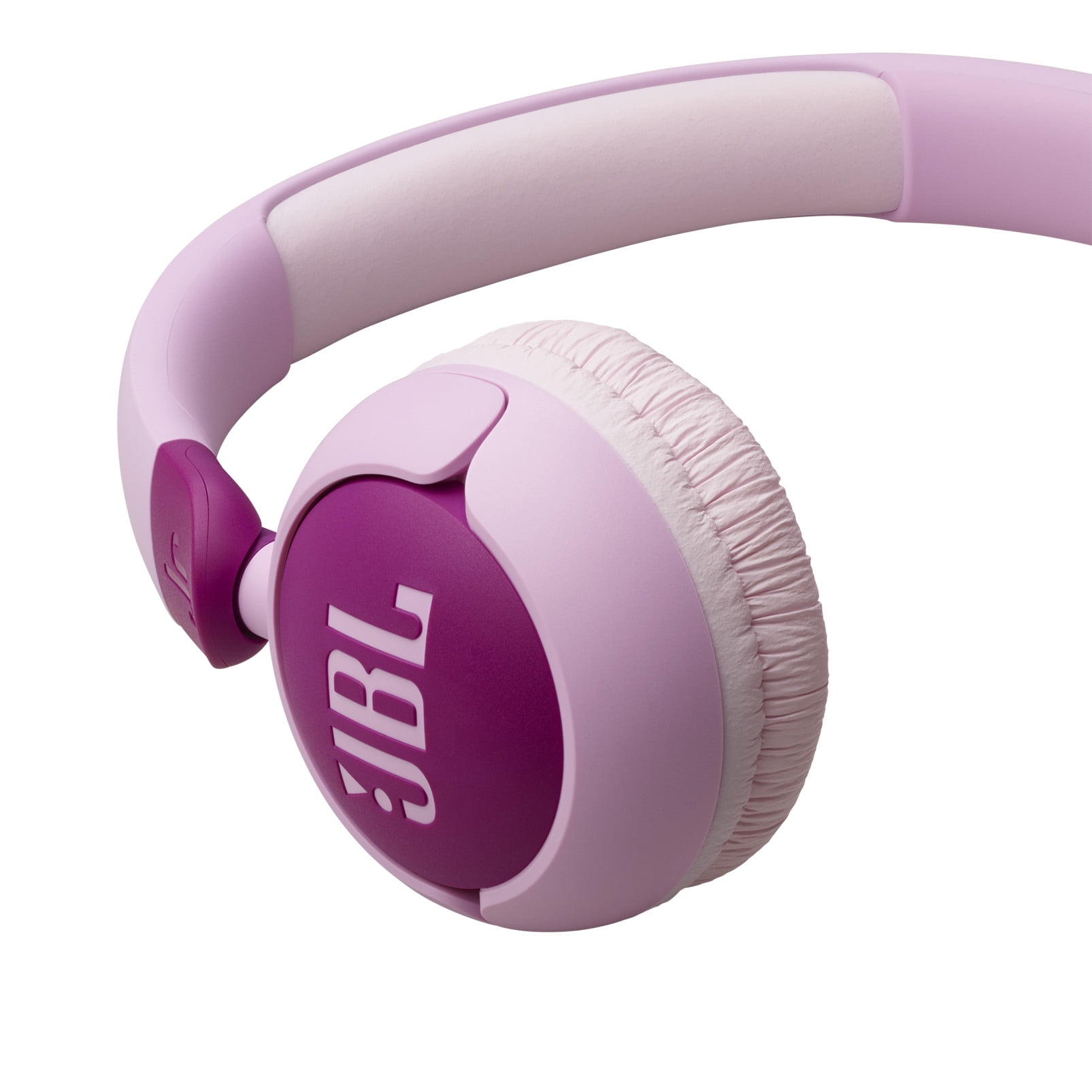 JBL Junior 320 - Colorful, durable wired on-ear headphones with JBL Safe Sound for kids - Purple