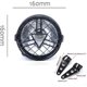 thumbnail image 4 of Universal Motorcycle Headlight, 6 Inch Halogen Headlight With Shade Cover Retro, For Cafe Racer Bobber Chopper Cg125 Gn125 (1pcs), 4 of 5