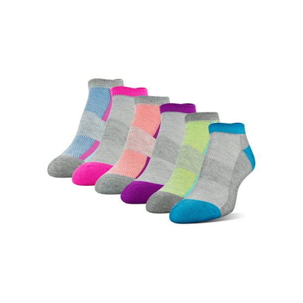 Athletic Works - Athletic Works Women's Midcushion No Show Socks, 6 ...