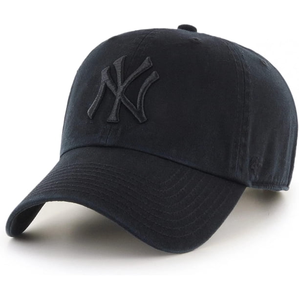 Gorra del 47 de los New York Yankees de la MLB negra para adulto, talla única