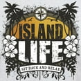 thumbnail image 3 of CafePress - Island Life T Shirt - Men's Classic Graphic T-Shirt, 3 of 4