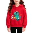 thumbnail image 6 of Mitankcoo Fashion Print Hoodie for Girls Long Sleeve Sweatshirt with Pocket Comfort Casual Warm Wear 1-8Y, 6 of 6