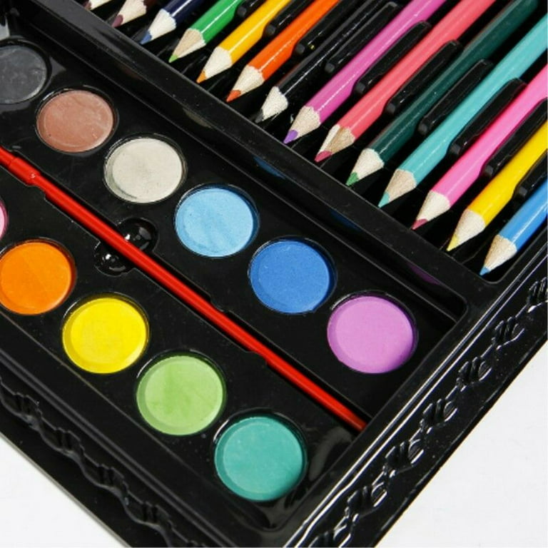 168pc Drawing Pen Art Set Kit Colored Pencils and Sketch Charcoal Tool Adult  Kid