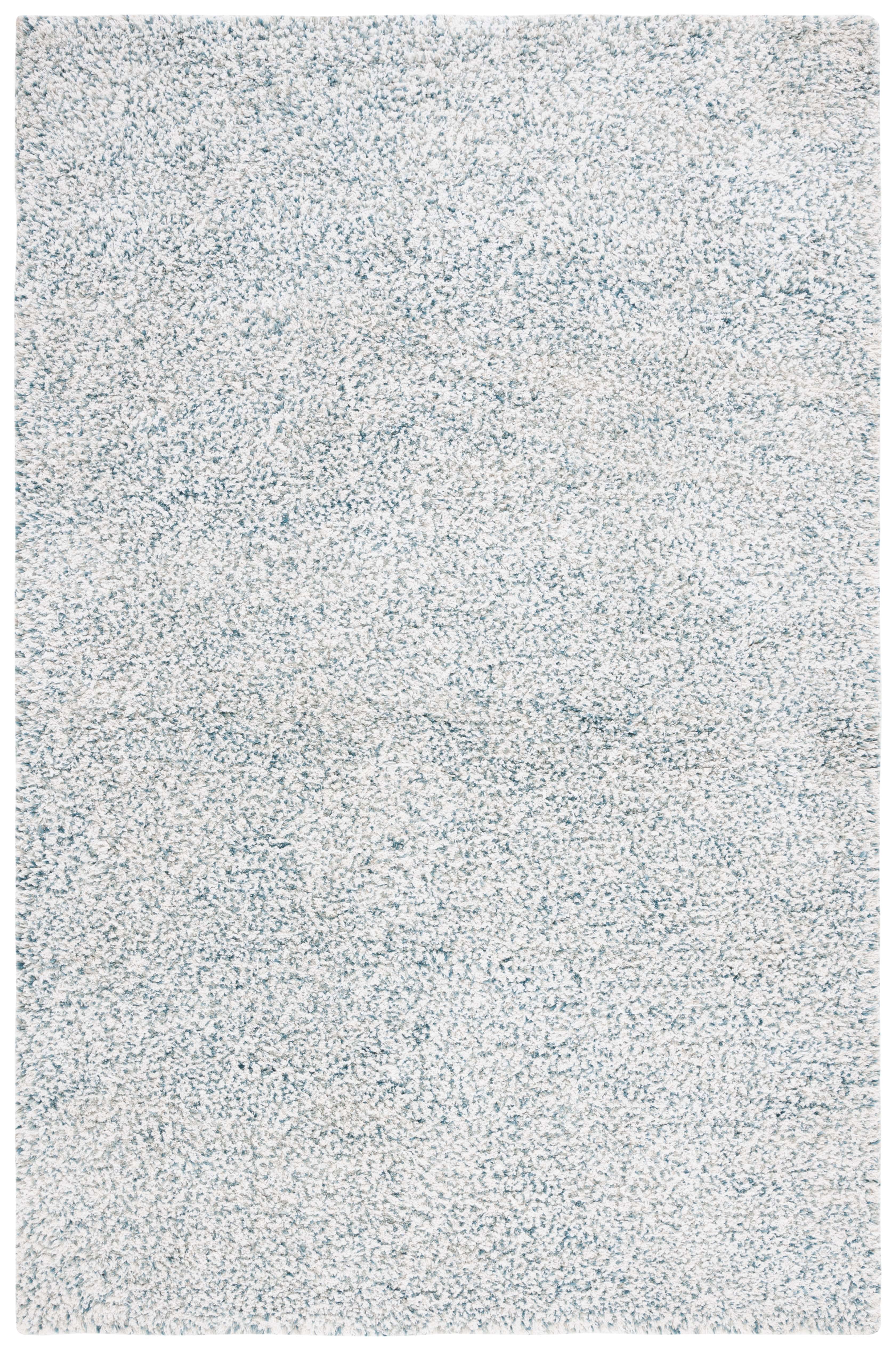 SAFAVIEH Berber Deena Distressed Area Rug, Ivory/Sage, 5' x 8'