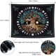 thumbnail image 5 of Tapiz colgante de pared de árbol de la vida, tapiz psicodélico de estilo hippie bohemio para sala de estar y dormitorio JFHHH pequeña, 5 of 5