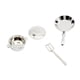 thumbnail image 2 of Juego de utensilios de cocina para casa de muñecas, 4 piezas, accesorios para niñas y niños, regalos sorprendentes, 2 of 9