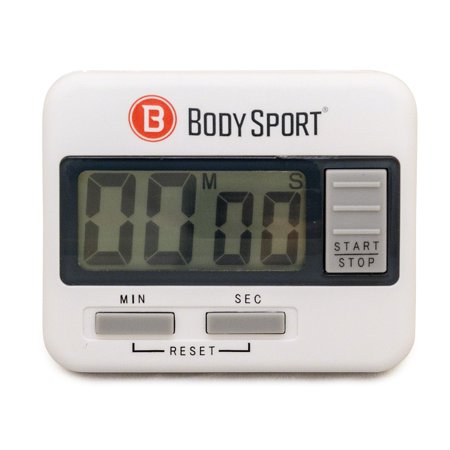 

Body Sport Digital Multifunctional Timer Count Down and Count Up Features AAA Battery Included