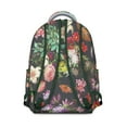 thumbnail image 3 of Vintage Botanical Flower Backpack Lightweight and Multifunctional Students’s Backpack with Tropical Flower and Butterfly Design for School and Travel, 3 of 5