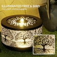 thumbnail image 4 of Outsunny Outdoor Water Fountain with LED Lights Garden Waterfall Fountain, 4 of 10