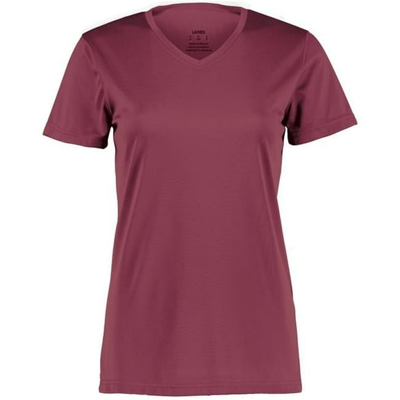 Ladies Nexgen Wicking T-Shirt, Maroon - Extra Large