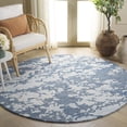 thumbnail image 2 of SAFAVIEH Pine Jalen Oriental Area Rug, Blue/Ivory, 6' x 6' Round, 2 of 10