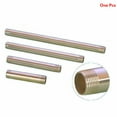 thumbnail image 4 of DN15 DN20 DN25 equal diameter male thread pipe connector 10-50cm lengthen extension tube pipe 304 stainleless steel pipe fitting, 4 of 4